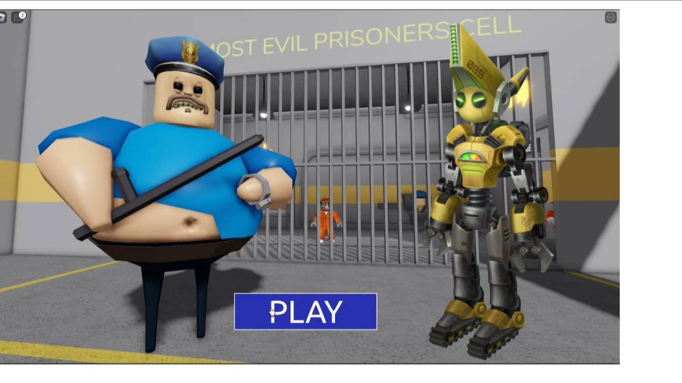"Ограбление века: побег из тюрьмы Roblox" Barry's Prison Run смотреть онлайн
