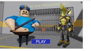 "Ограбление века: побег из тюрьмы Roblox" Barry's Prison Run