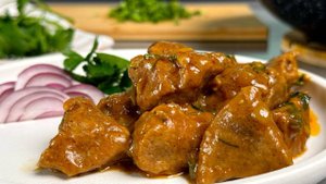 Подсели на МЯСО по этому рецепту! Мясо в горчичном соусе , мягкое, нежное! Готовлю на сковороде!