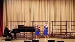 Региональный конкурс им. А. Н. Пахмутовой- дуэт "Девчата" - песня "По Ангаре"