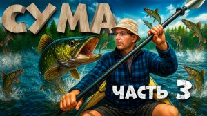 Сплав по реке Сума (Карелия) часть №3