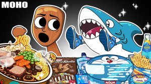 Incredibox Sprunki - Tung Tung Tung Convenience Store Food Video tutorial on how to do Moho 3