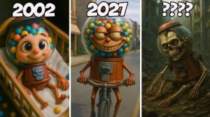 Evolution of Chicleteira Bicicleteira - Italian Brainrot
