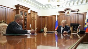 Владимир Путин встреча с руководителем Федеральной таможенной службы Валерием Пикалёвым, 24 октября