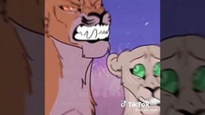 коты воители / драка за прайд