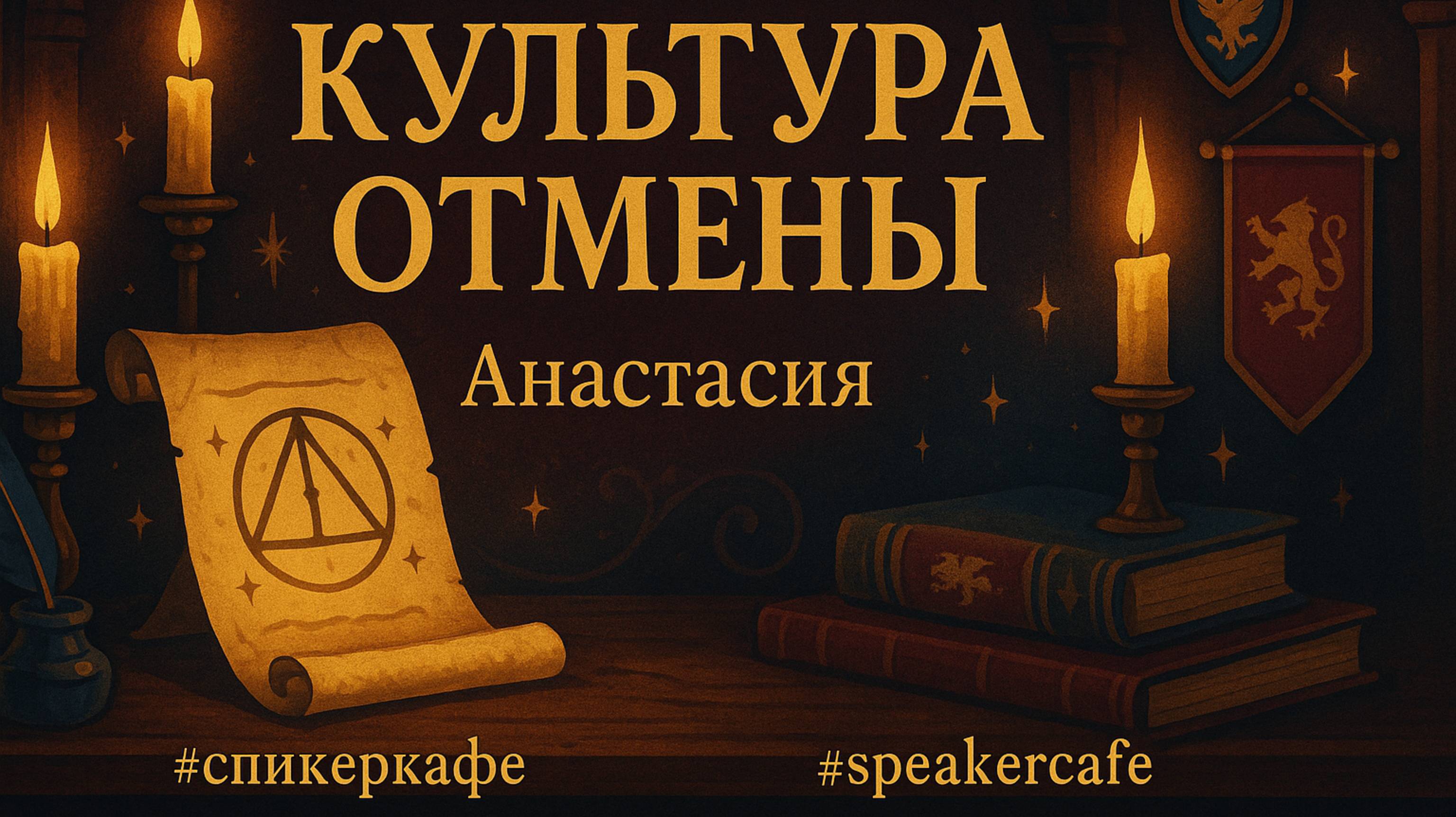 Анастасия - Тема: Культура отмены #Спикеркафе
