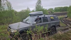 шины стравил и заехал