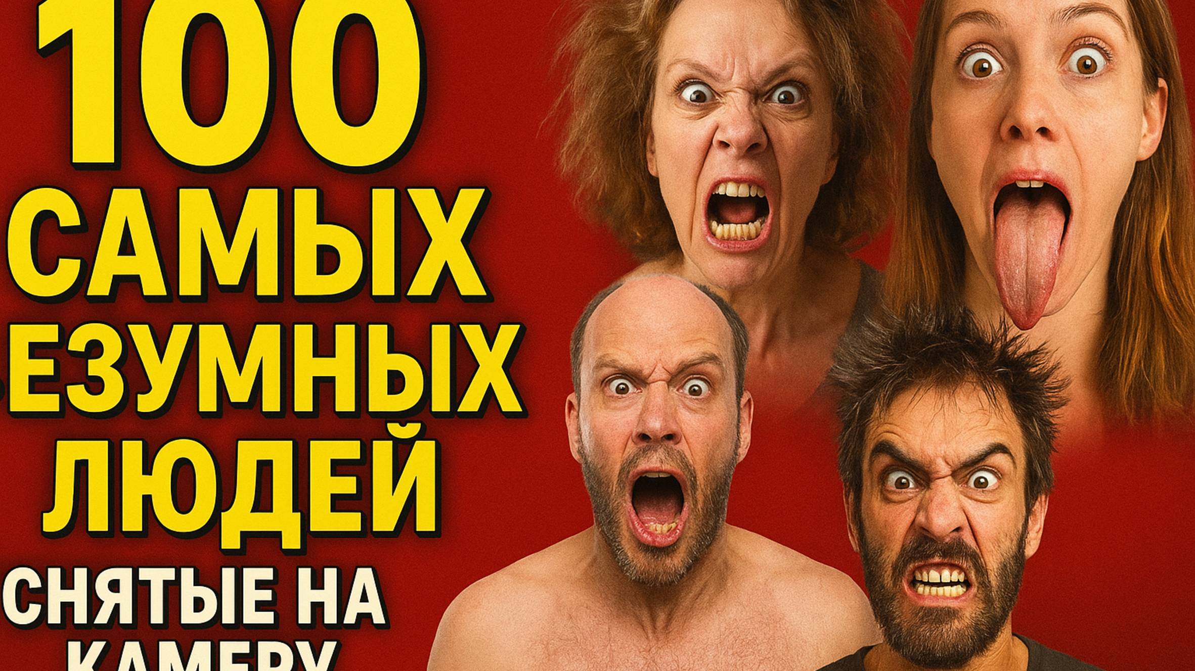100 Самых Безумных Людей Снятые на Камеру