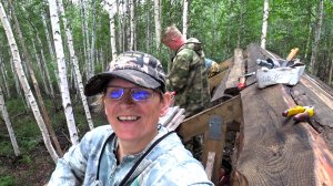 Стройка 🏕 🚤🔨 красивый закат🌤 8 выезд Я и Алексей .😎😉 30.08.2025 г