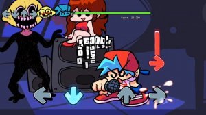 проходим монстра  fnf  уровень 1 Friday