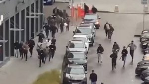 Драка на территории ЖК "Прокшино" в Москве