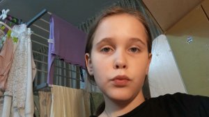 Настя перед сном