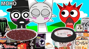 Incredibox Sprunki - Black Wenda vs Raddy Mukbang Animation Видеоурок по выполнению Moho 48