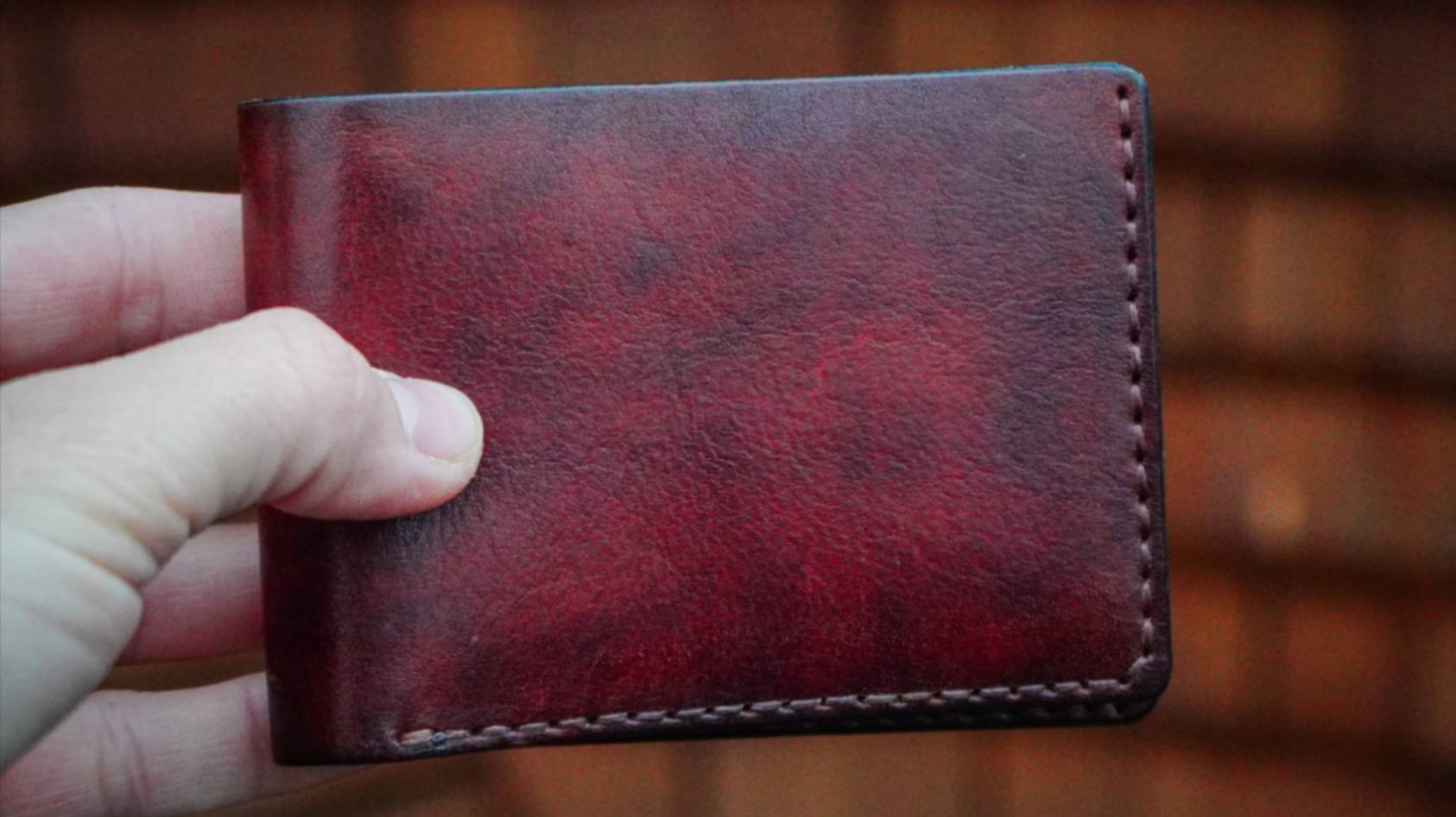 Как сделать кошелек из кожи. смотреть онлайн