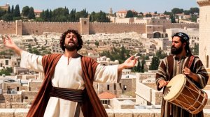 "Я творю Иерусалим с веселием." "I create Jerusalem with joy."