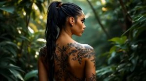 Hunters and Gatherers - Beautiful Women In The Jungle - AI Generated