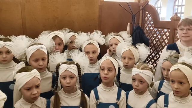 УЧАСТИЕ ВОСПИТАННИЦ ИВЕРСКОЙ ГИМНАЗИИ В БОЖЕСТВЕННОЙ ЛИТУРГИИ: ПРАЗДНИК В ЧЕСТЬ ИЕРУСАЛИМСКОЙ ИКОНЫ смотреть онлайн