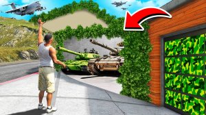 ГАРАЖ ФРАНКЛИНА СТАЛ ВОЕННОЙ БАЗОЙ В ГТА 5! ПРОКАЧАЛ ГАРАЖ ФРАНКЛИНА В GTA 5! (1)