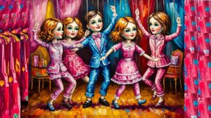 Marionette in attesa di un incontro. Марионетки ожидают встречи.