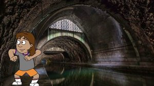 Classic Dora pushes Dora down a Sewer/Grounded