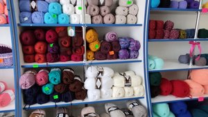 Обещала..показываю..Пряжа..🧶Что осталось🧶