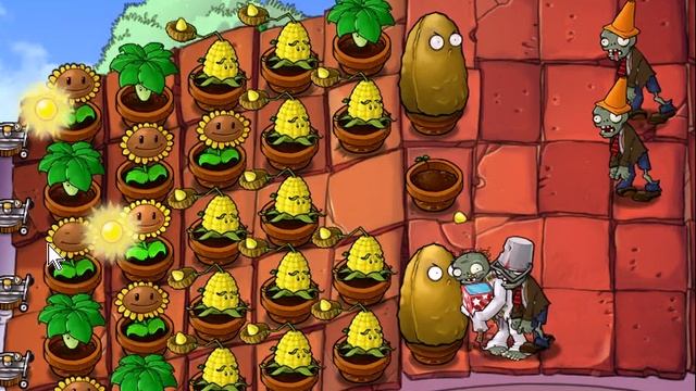 Растения против Зомби Уровень 5_9 Зоби Босс