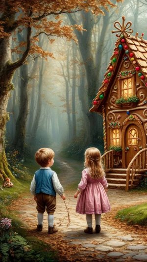 Пряничный домик.Шарль Перро