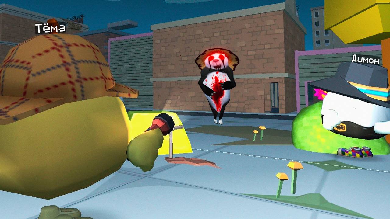 😨 такой ЖУТКУЮ ПАНДУ никто не Видел в Чикен Ган! Тёмофф Chicken Gun смотреть онлайн