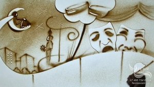 Заказать песочное шоу на юбилей в Москве - лучшее песочное шоу на праздник и корпоратив