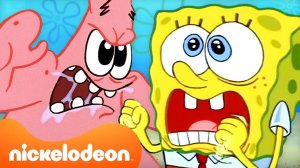 Губка Боб | Самые громкие срывы Губки Боба!  | Nickelodeon Cyrillic