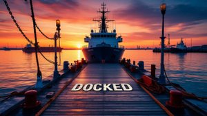 Docked - РАЗГРУЖАЕМ КОРАБЛИ\ Первый взгляд Demo