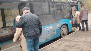 Автобус Нефаз 5299 борт 192880, маршрут 687