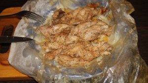 Необычная подача куриной грудки. Рыжий растет!