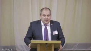 Вячеслав Камышев «Единство - признак здоровой церкви» (25.10.2025)
