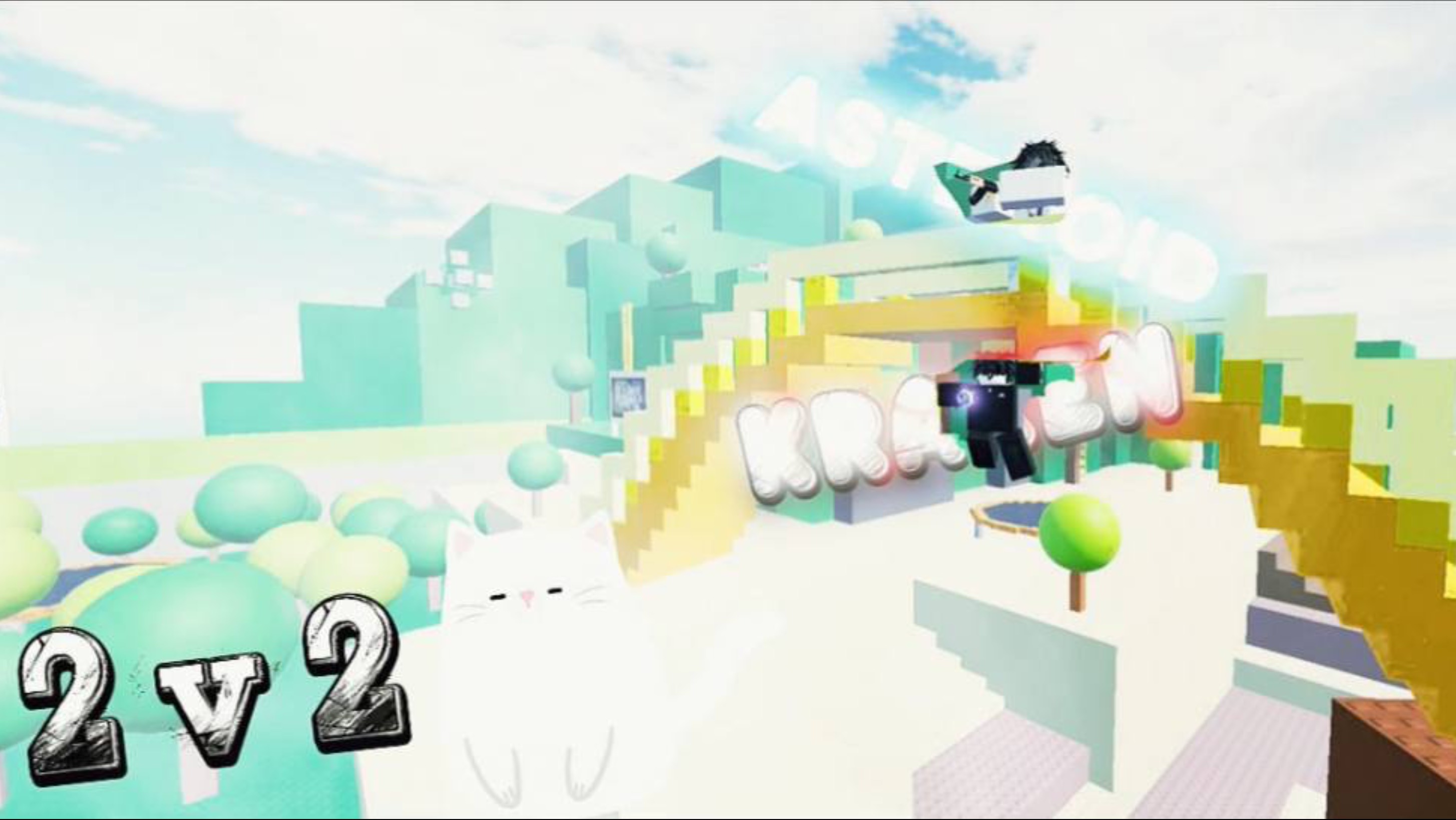 ROBLOX|RIVALS 2 v 2.With kraken🍤.Collab👻.