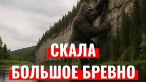 СКАЛА БОЛЬШОЕ БРЕВНО УРАЛ ПЕРМЬ