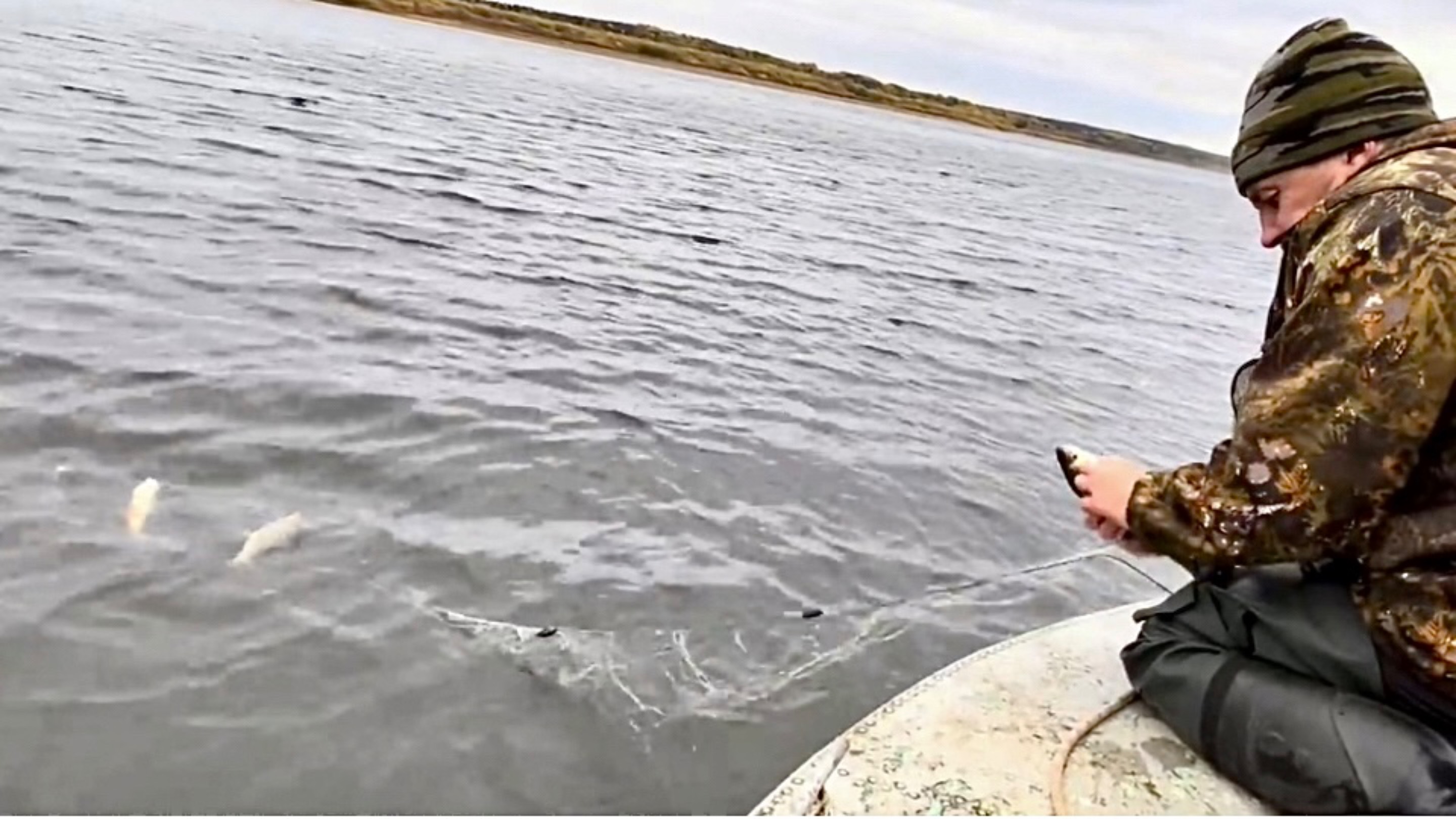 Охота на северную утку. Рыбалка на сети на севере.