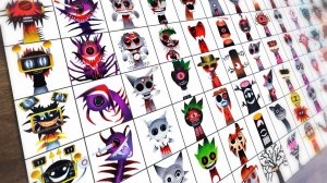 Рисуем Все Фазы с 7 по 12 Sprunki Incredibox 🎨✨🎵😍