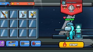 показываю игру Imposter Battle Royale очень нравится игра