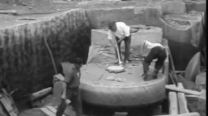 Гигантский точильный камень ручной работы, часть 1. Старая школа