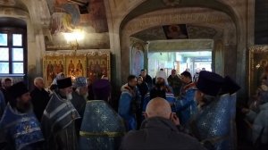 ПРИЕЗД МИТРОПОЛИТА ФИЛИППА СЫКТЫВКАРСКОГО И КОМИ-ЗЫРЯНСКОГО В СВЯТО ВОЗНЕСЕНСКИЙ ХРАМ