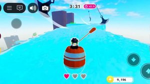 Роблокс играю в обби на бочке