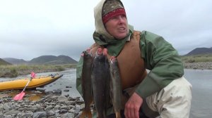 Чукотка 2025. Часть 3. По Кальаравааму. Сплав. Рыбалка. Медведи.