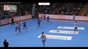 Броски ЦСКА в игре Лада vs ЦСКА(1)