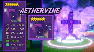 AETHERVINE - ИМБОВОЕ РАСТЕНИЕ С НЕПЛОХОЙ ПАССИВКОЙ! | GARDEN TOWER DEFENSE ROBLOX!