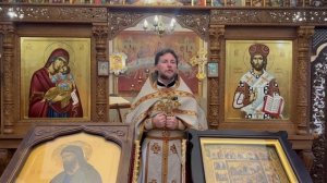 Проповедь отца Иоанна.Воскресенье. 19 октября 2025 года.