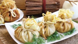 Салат в мешочках к Новому году