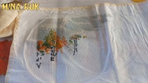 Вышивальные будни 1-14 октября 25г. Немного марафоню с Нью-Йорком/ Продвижения в процессах.