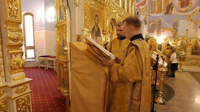 Евангельское чтение (26.10.2025) смотреть онлайн