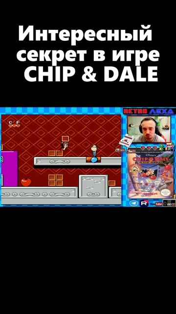 Интересный секрет в игре CHIP & DALE смотреть онлайн